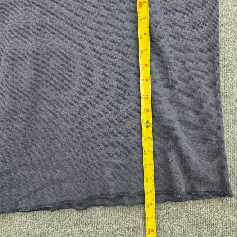 DC Comics Originals Batman Navy Blue Thermal Waffle Knit Long Sleeve Shirt s06 - Picture 7 of 7